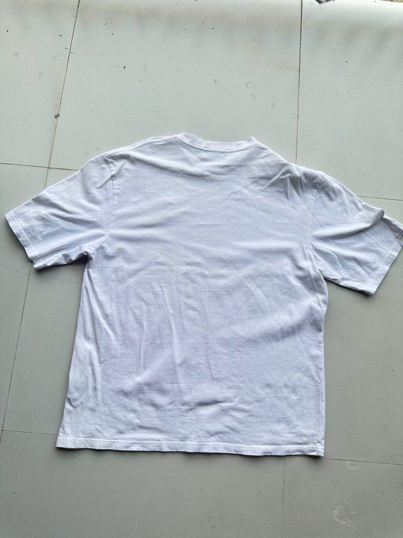 BAPE Ape Head One Point T-Shirt White (Category: Tshirts & Polo Shirts ) located in Angeles City. Submitted by royal_vintage_thriftshop (Listing ID 1469459493, Image 2). Description: Very good condition Chest 22, Length 26.