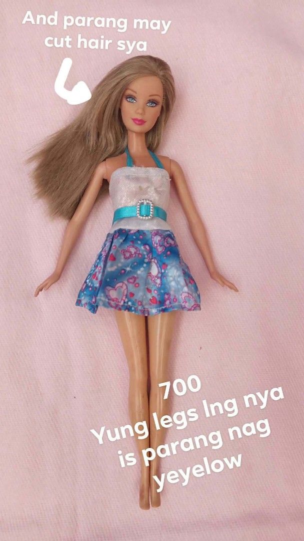 Barbie and Ken Dolls Assorted Lot (Category: Kids Toys) located in Manila. Submitted by kryssssyy (Listing ID 1469569677, Image 1). Description: - Preloved Barbie and Ken dolls available individually - Price range: ₱70 to ₱700 (prices marked in photos) - Variety of styles, colors, and hair lengths - Condition note: Some dolls have minor flaws such as yellowing legs, chest discoloration, or trimmed hair - Ideal for customizers, collectors, and pla
