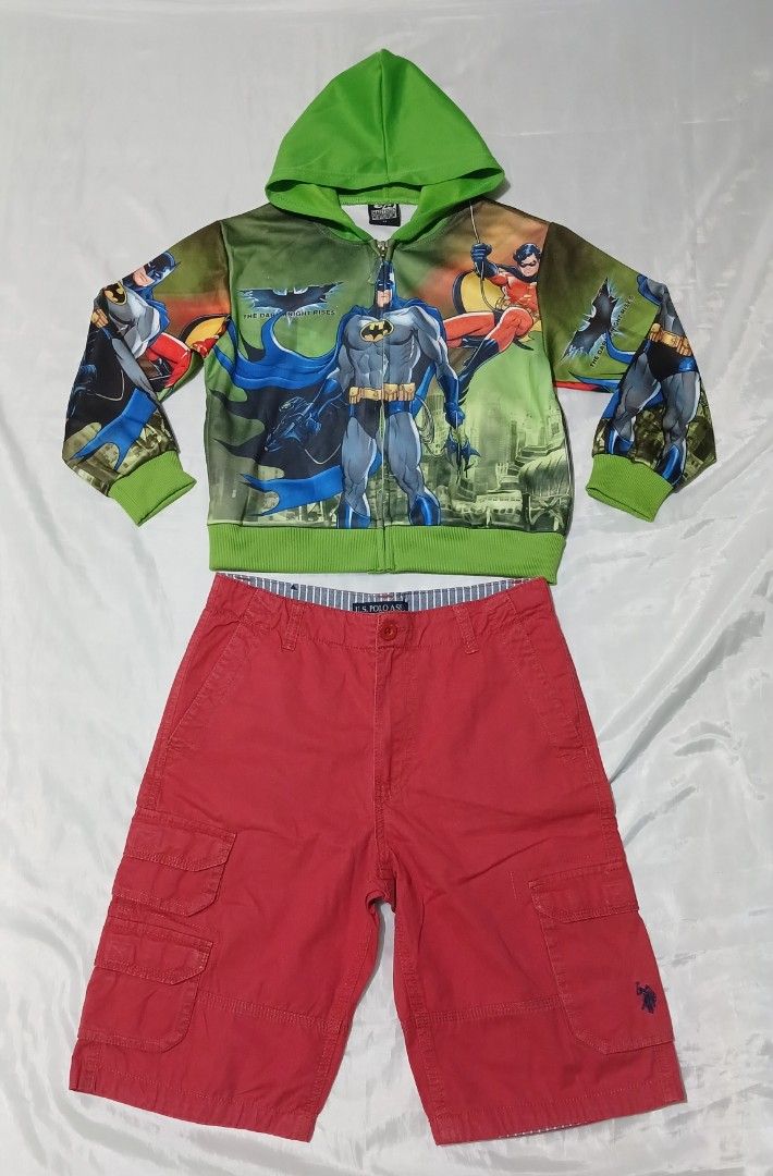 Batman Hoodie & Cargo shorts (Category: Babies & Kids Fashion) located in Taguig. Submitted by miss_rein (Listing ID 1469403901, Image 2). Description: .