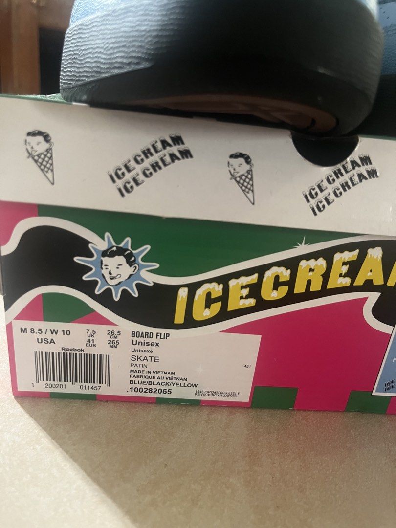 BBC ICE CREAM BOARDFLIP (Category: Sneakers) located in Manila. Submitted by miguelito- (Listing ID 1469571718, Image 2). Description: ICE CREAM BOARD FLIP For sale or trade sa pink lemonade mo used twice pinang shoot lang 📸 8.5 US MENS complete with box/extra lace (9000) Open for shipping lbc/j&t/lalamove 📍Sampaloc Manila.