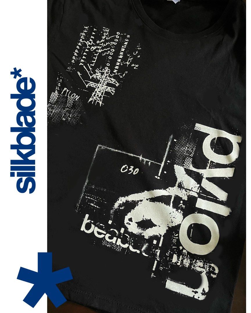 beabadoobee 1of1 distressed pylon shirt | PRE-ORDER (Category: Shirts) located in General Trias. Submitted by ilovenumetal (Listing ID 1465934985, Image 2). Description: made this distressed graphic tee for bea’s new album. graphic made by me and screenprinted this. no AI used and no to fast fashion! kindly send me a dm if you’d want to order :) sizes: XS,S, M 90% cotton material payment first basis #grunge #alt #beabadoobee.