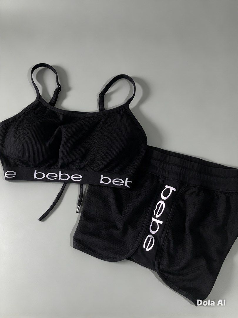 Bebe top and short (Category: Activewear) located in Santa Cruz. Submitted by __incognito (Listing ID 1469434232, Image 1). Description: Check details and negotiate with me .