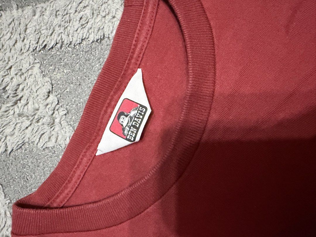 Ben Davis - Red Pocket Tee Patch logo (Category: Tshirts & Polo Shirts ) located in Cavite. Submitted by commoncourtesy (Listing ID 1469421572, Image 2). Description: Size Large.