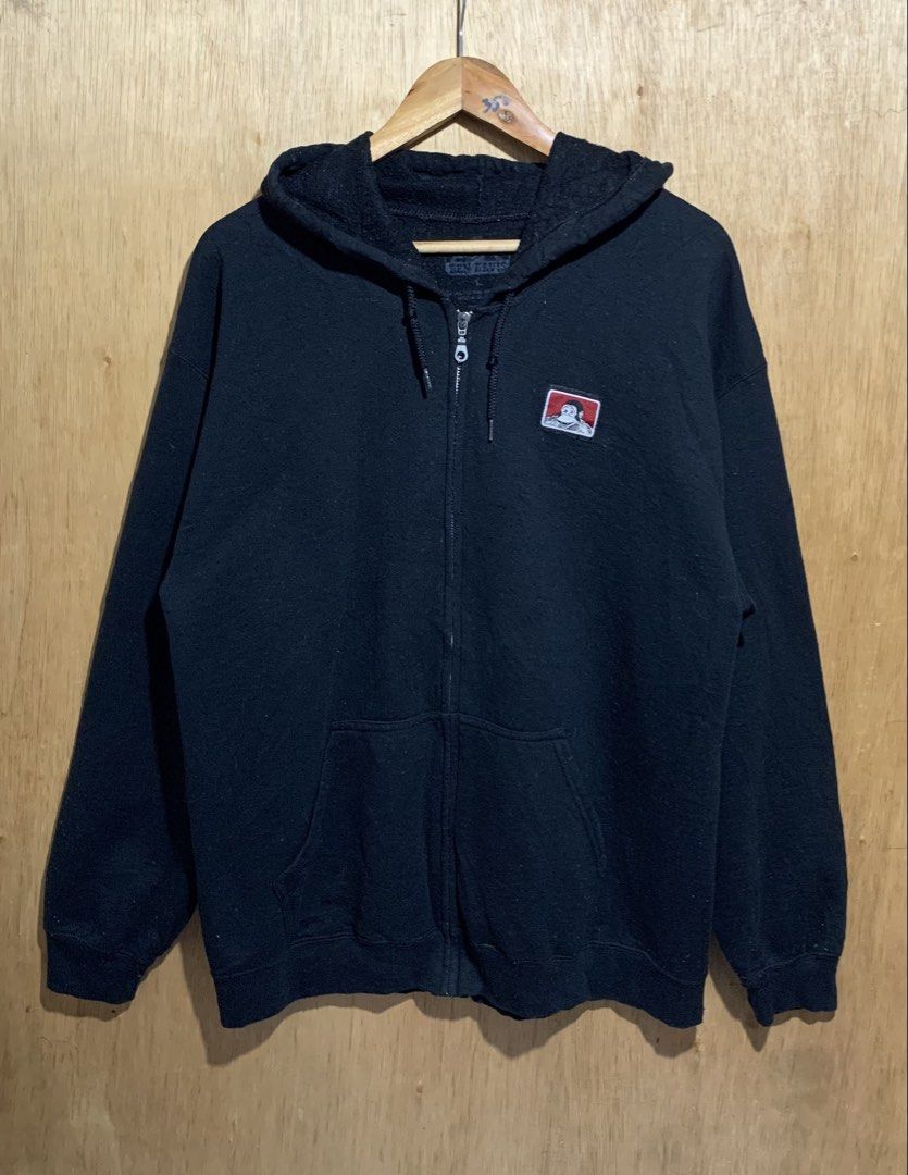 Ben Davis Full Zip Hoodie Jacket (Category: Hoodies) located in Cebu City. Submitted by handpickedxthrift (Listing ID 1469425509, Image 1). Description: Ben Davis Full Zip Hoodie Jacket👀 Excellent L 22 x 28 No major issue Cut White tag Color rate 9.8/10 DM interested📩.