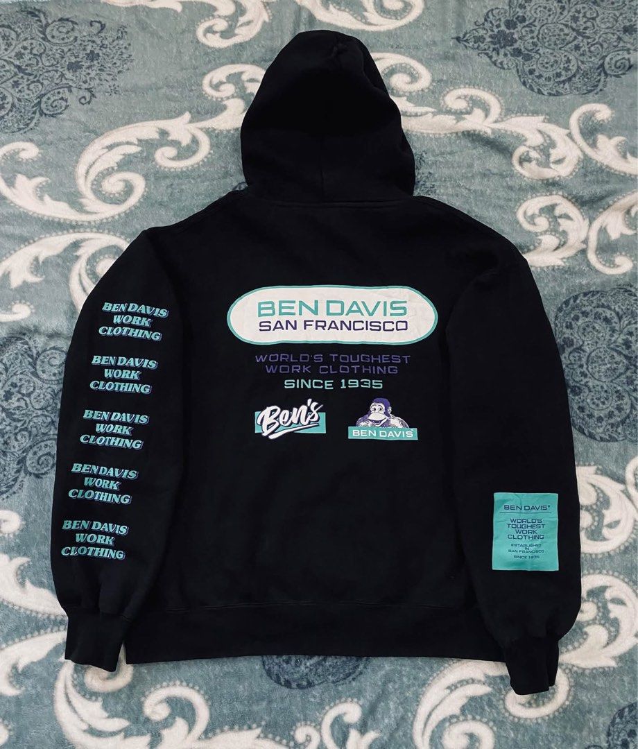 Ben Davis Pull Over Hoodie Jacket (Category: Coats, Jackets and Outerwear) located in Digos. Submitted by zhanderapp47607 (Listing ID 1469496115, Image 2). Description: Ben Davis Pull Over Hoodie Jacket Size large tag Dimension 24x29 Excellent condition Colorate 9.5/10 No issue .