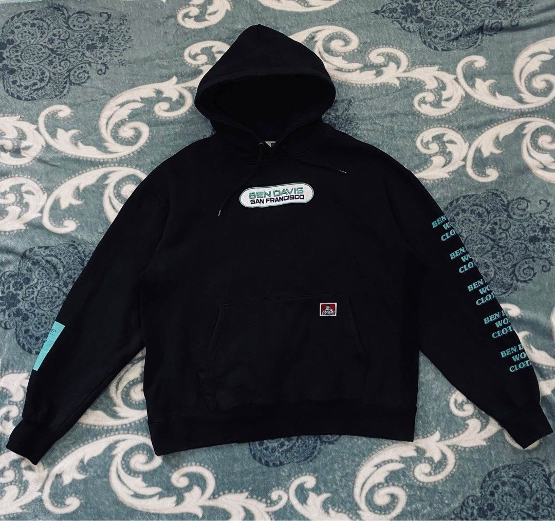 Ben Davis Pull Over Hoodie Jacket (Category: Coats, Jackets and Outerwear) located in Digos. Submitted by zhanderapp47607 (Listing ID 1469496115, Image 3). Description: Ben Davis Pull Over Hoodie Jacket Size large tag Dimension 24x29 Excellent condition Colorate 9.5/10 No issue .