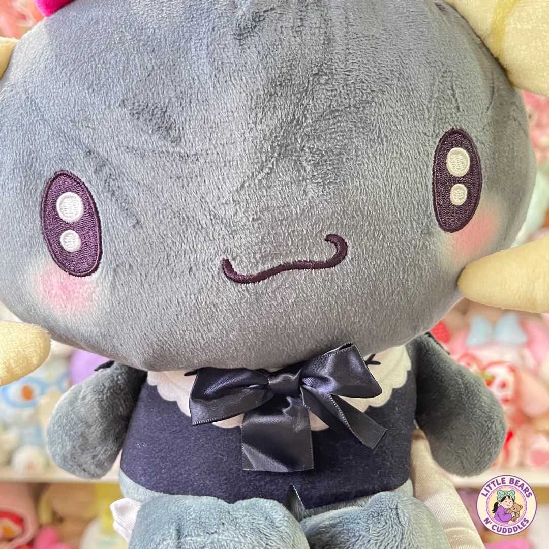Berry LLOROMANNIC Neo-Gothic Devils Doll sanrio plush (Category: Plushies & Soft Toys) located in Manila. Submitted by littlebearsncuddles (Listing ID 1469455832, Image 2). Description: 🏷️ Without paper tag 🌸 10/10 condition 🌸 size: 13 x 10 inches 🌸 Without Issues 🍬 Brand: Sanrio.