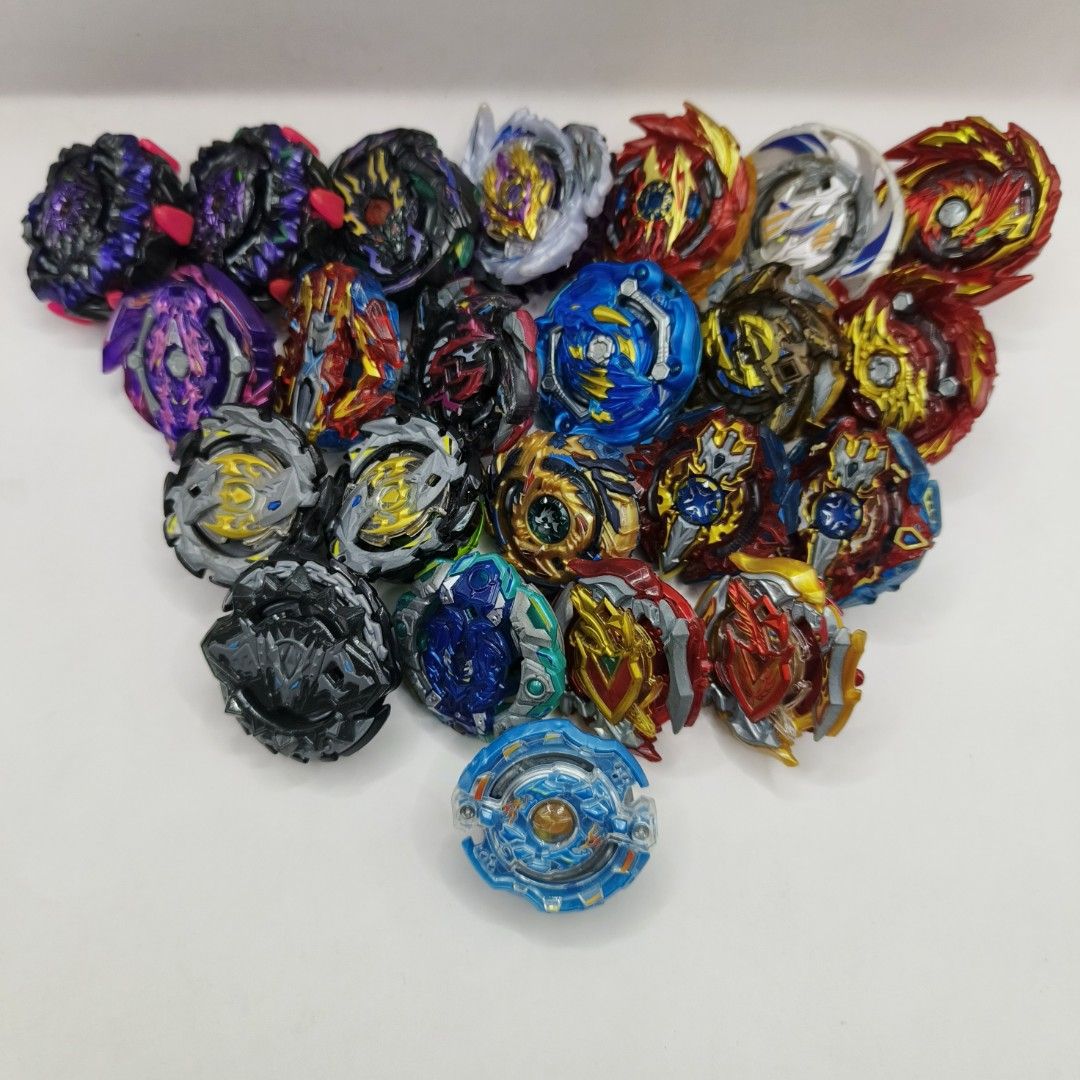 Beyblade Burst (Category: Action & Battle Toys) located in Cainta. Submitted by beycollect (Listing ID 1469519802, Image 1). Description: Offers via PM‼️ Delivery Service via Lalamove or J&T & Flash • If Lalamove can be picked up in (Pasig, Mandaluyong, Taguig) • Can also do meetups Conditions: 9/10 RFS: Extra Beys (Semi Quitting) ➡️ ALL BEYS ARE AVAILABLE ✉️ Please don't hesitate to message for us to transact - Features various designs and color