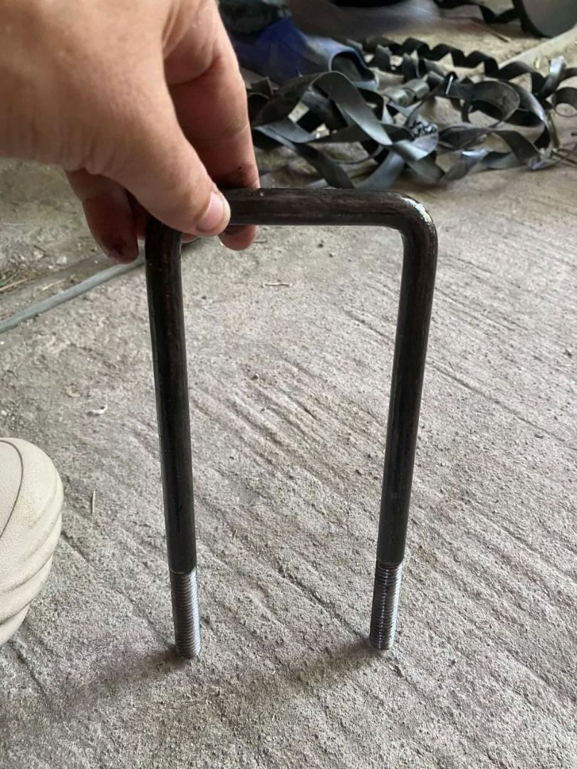 BI U Bolt w/ nut & washer Specs: 12mm diameter (Category: Everything Else Others) located in Manila. Submitted by joeyroque09 (Listing ID 1469432570, Image 1). Description: BI U Bolt w/ nut & washer Specs: 12mm diameter.