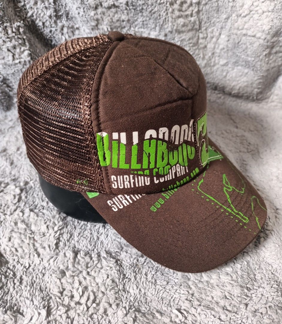 Billabong y2k trucker cap (Category: Caps & Hats) located in Asingan. Submitted by arnelpalaris8 (Listing ID 1469564990, Image 3). Description: y2k Billabong trucker cap verygood condition PM ME.