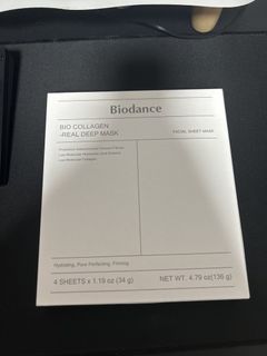 Brand New Biodance Bio Collagen Real Deep Mask Sheet x2, Beauty ...