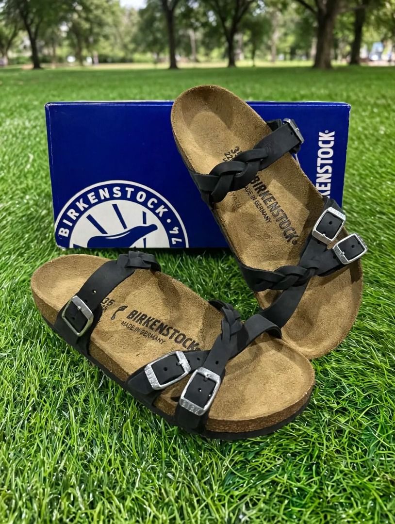 Birkenstock Franca Braided (Category: Slippers and slides) located in Rizal. Submitted by hiraya16 (Listing ID 1469408860, Image 1). Description: Onhand ready to ship Size 35/36/37/38/39/40 Other Available sizes? DM. ✉️.