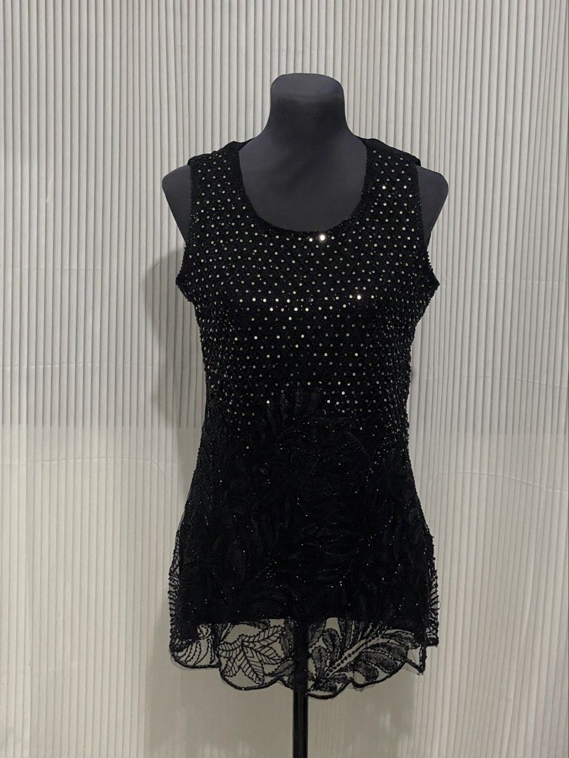 Black Beaded Dress (Category: Dresses) located in Tuguegarao City. Submitted by ziggerryy (Listing ID 1469539979, Image 1). Description: No flaws. No holes. M-Semi L No tags .