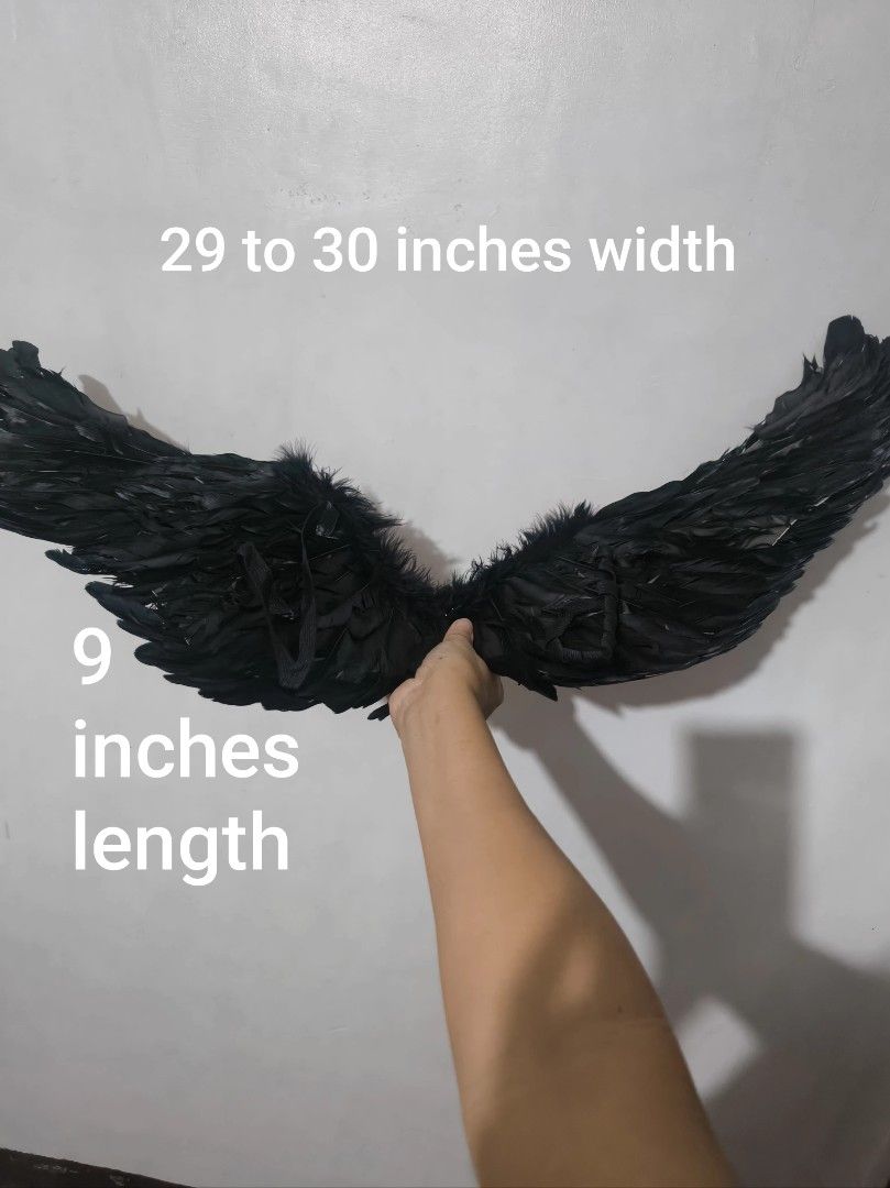 Black Feather Wings Costume Accessory (Category: Other Accessories) located in Marikina City. Submitted by alecfordy (Listing ID 1469411157, Image 1). Description: Large Black Feather Wings Costume Accessory.