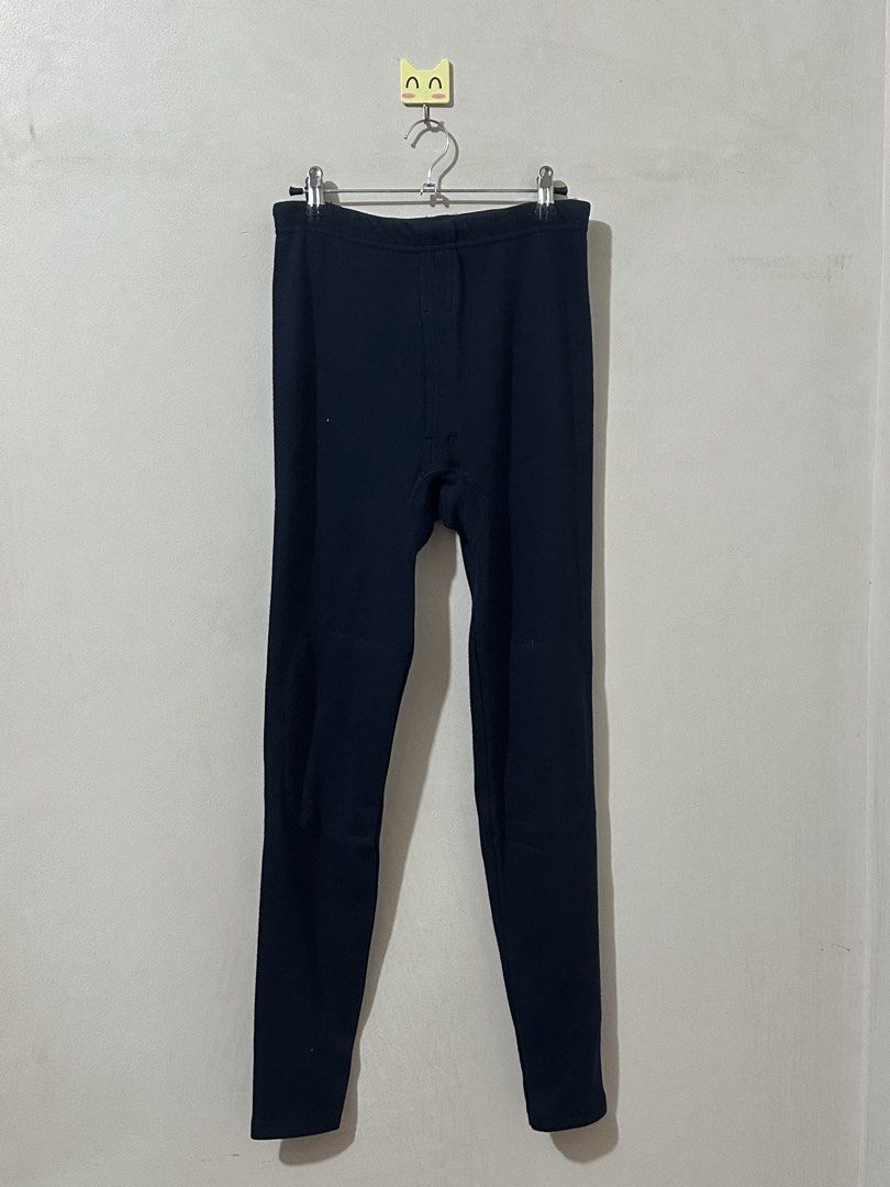 Black Fleece Lined Thermal Pants Heat Tech Men Large (Category: Trousers) located in Balanga. Submitted by winterlab_ph (Listing ID 1469414608, Image 2). Description: B379.