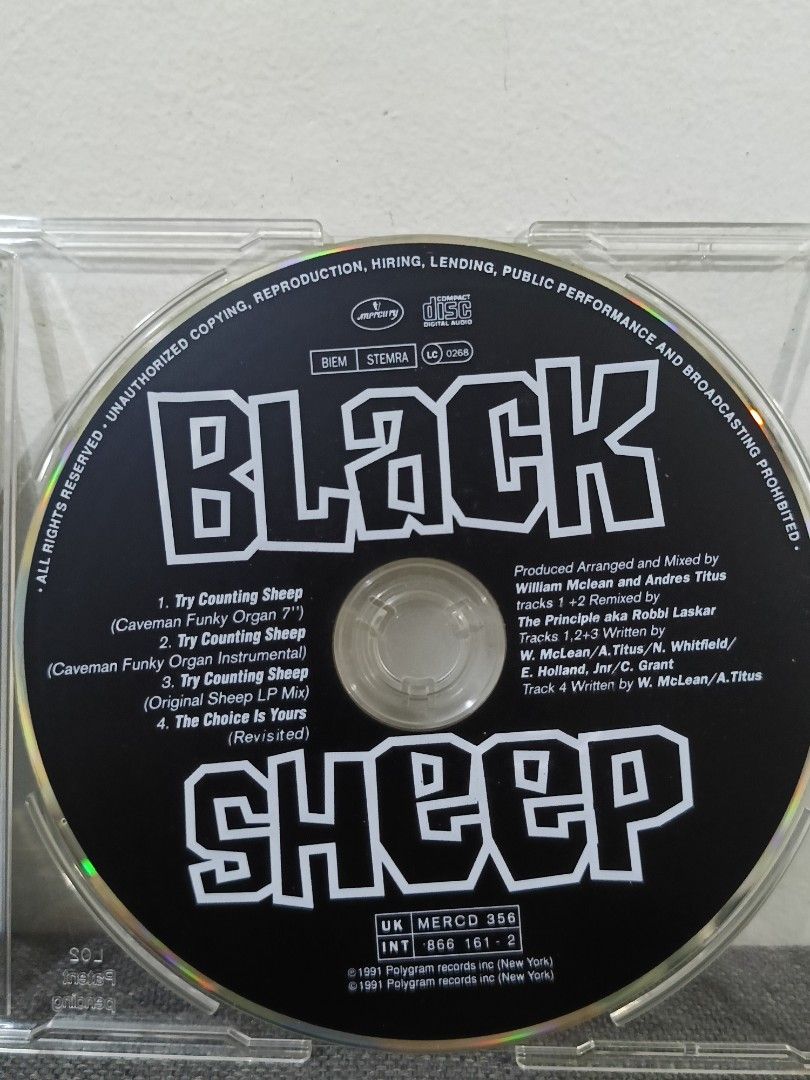 Black Sheep - Try Counting Sheep (Category: CDs & DVDs) located in Cavite. Submitted by bodega_ni_kiks11 (Listing ID 1469477599, Image 3). Description: .