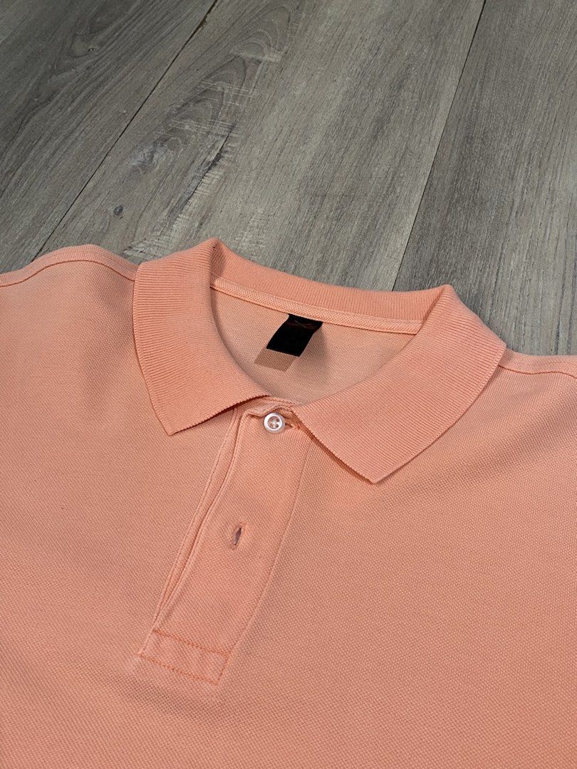 Bluestar exchange Polo pink (Category: Tshirts & Polo Shirts ) located in Caloocan City. Submitted by martdjjjj (Listing ID 1469570920, Image 2). Description: decluttering ! Bluestar exchange Pink polo super smooth and breathable brand new ship via lalamove payment via gcash .