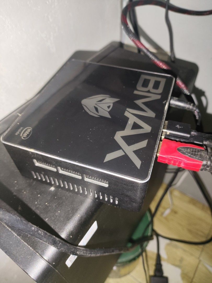 BMAX B5 Mini PC Intel i5 (Category: Desktops) located in Manila. Submitted by chisian (Listing ID 1469444563, Image 1). Description: BMAX B5 MINI PC i5-5250U @ 1.60GHz 256GB SSD 8GB RAM Intel HD Graphics 6000 GPU Windows 10 or 11 with installed Microsoft Office (Permanent License) NEGOTIABLE NEGOTIABLE Antipolo Loc can do Lalamove.