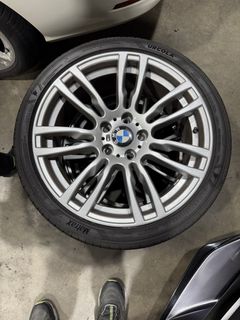 BMW OEM 20 inch Rims (Flow Formed) with Pirelli P Zero Tires (Staggered ...