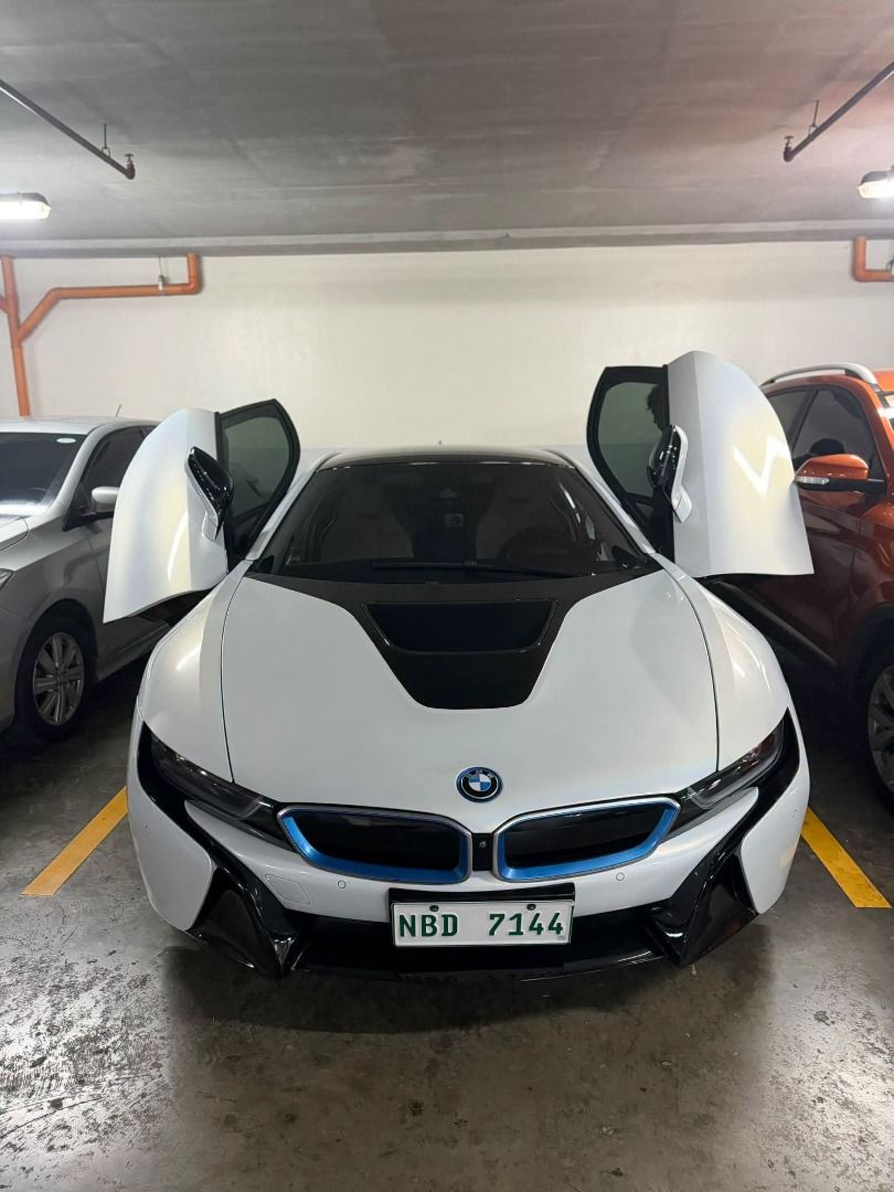 BMW i8 Pure Impluse (M) (Category: Used Cars) located in Caloocan City. Submitted by johncarlob91082 (Listing ID 1469458704, Image 2). Description: Discounted P1.5M ‎2015 BMW i8 ‎Engine: 1.5L 3cyl Hybrid ‎Transmission: 6 - Speed Automatic Transmission ‎Mileage Reading: 7x,xxxkm ‎ ‎UNIT PRICE 8,000,000 Less P1M P7M Promo Price ‎ ‎Unit Features & Specification: ‎Keyless Entry ‎Push Start / Stop Button ‎Automatic Climate Control ‎Premium Leather Sea