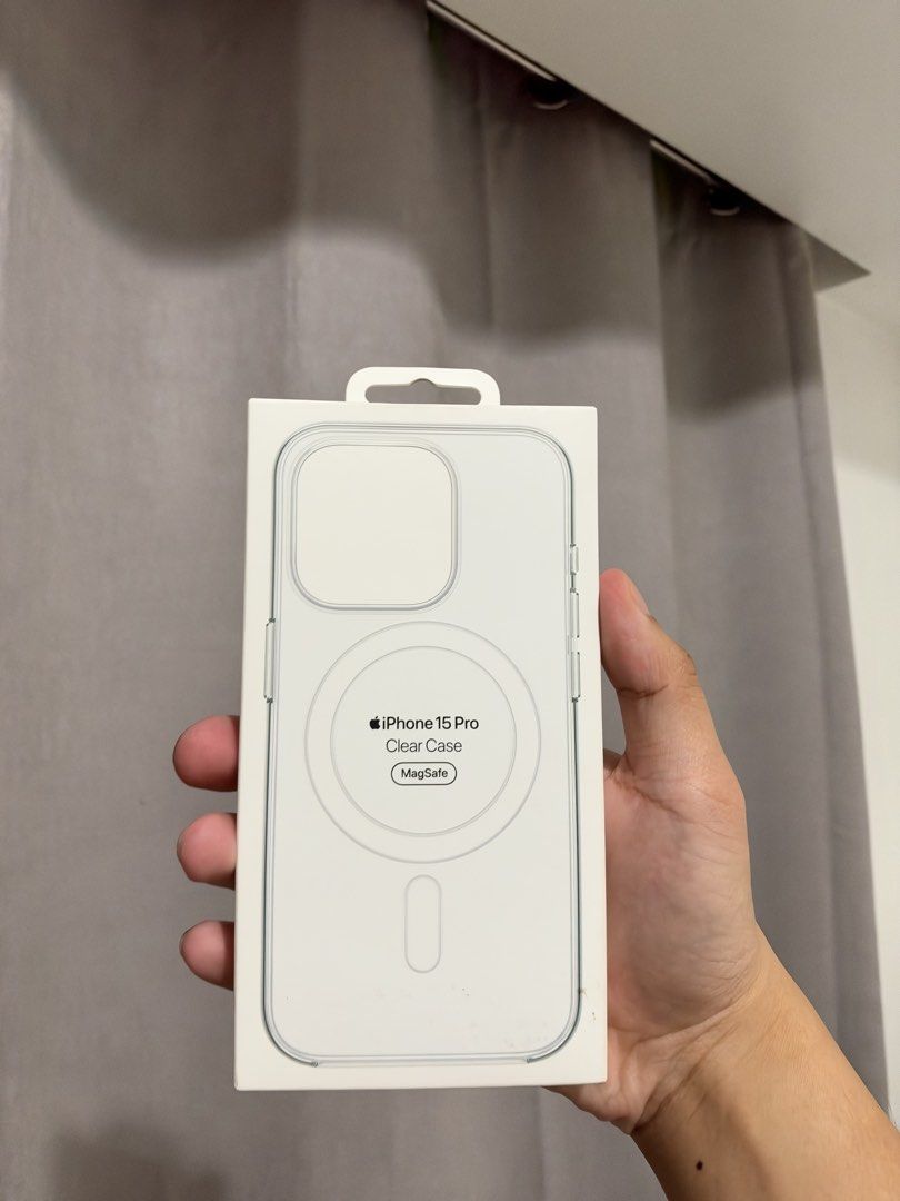 Bnew Iphone 15 Pro Clear Case (Category: Cases & Sleeves) located in Mandaluyong City. Submitted by kier_ad (Listing ID 1469497536, Image 1). Description: Bnew and sealed Original Last price already Loc: Mandaluyong.