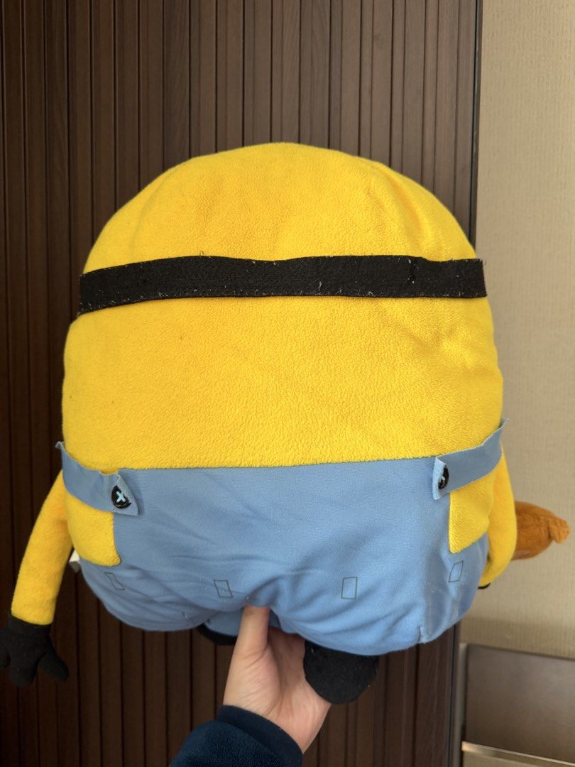 bob minions plushie with tim (Category: Plushies & Soft Toys) located in Manila. Submitted by garlicsauce (Listing ID 1469450234, Image 3). Description: cutest stuffed toy of bob!! rfs: need to make space.