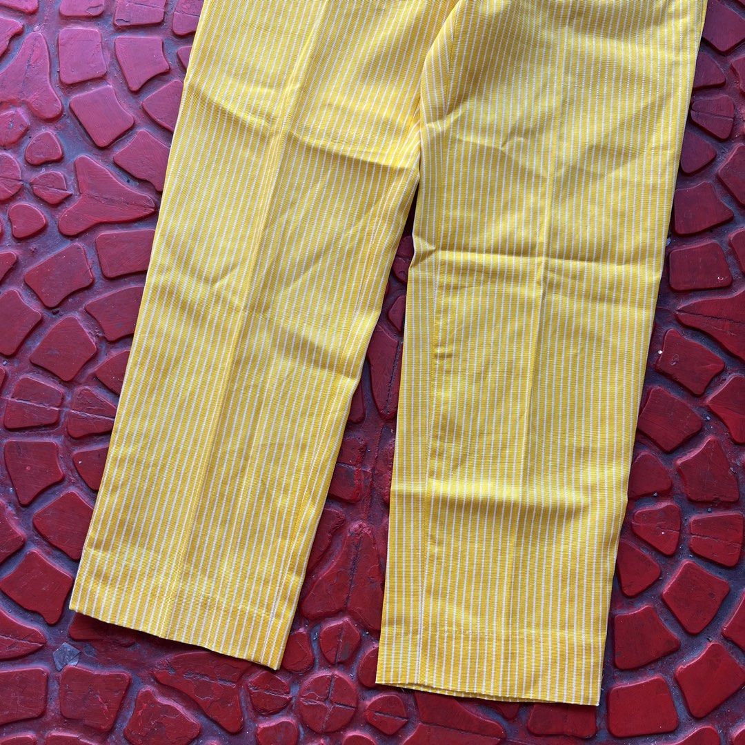 BODE STRIPE TROUSER / VINTAGE FABRIC (Category: Luxury Apparel) located in San Jose del Monte. Submitted by qrt_ty (Listing ID 1469446098, Image 2). Description: WTS !!! BODE STRIPE TROUSER / VINTAGE FABRIC PANTS SIZE 31 ON TAG EXCELLENT CONDITION NO ANY MAJOR FLAWS MADE IN USA PRICE - 15K PLUS SF .