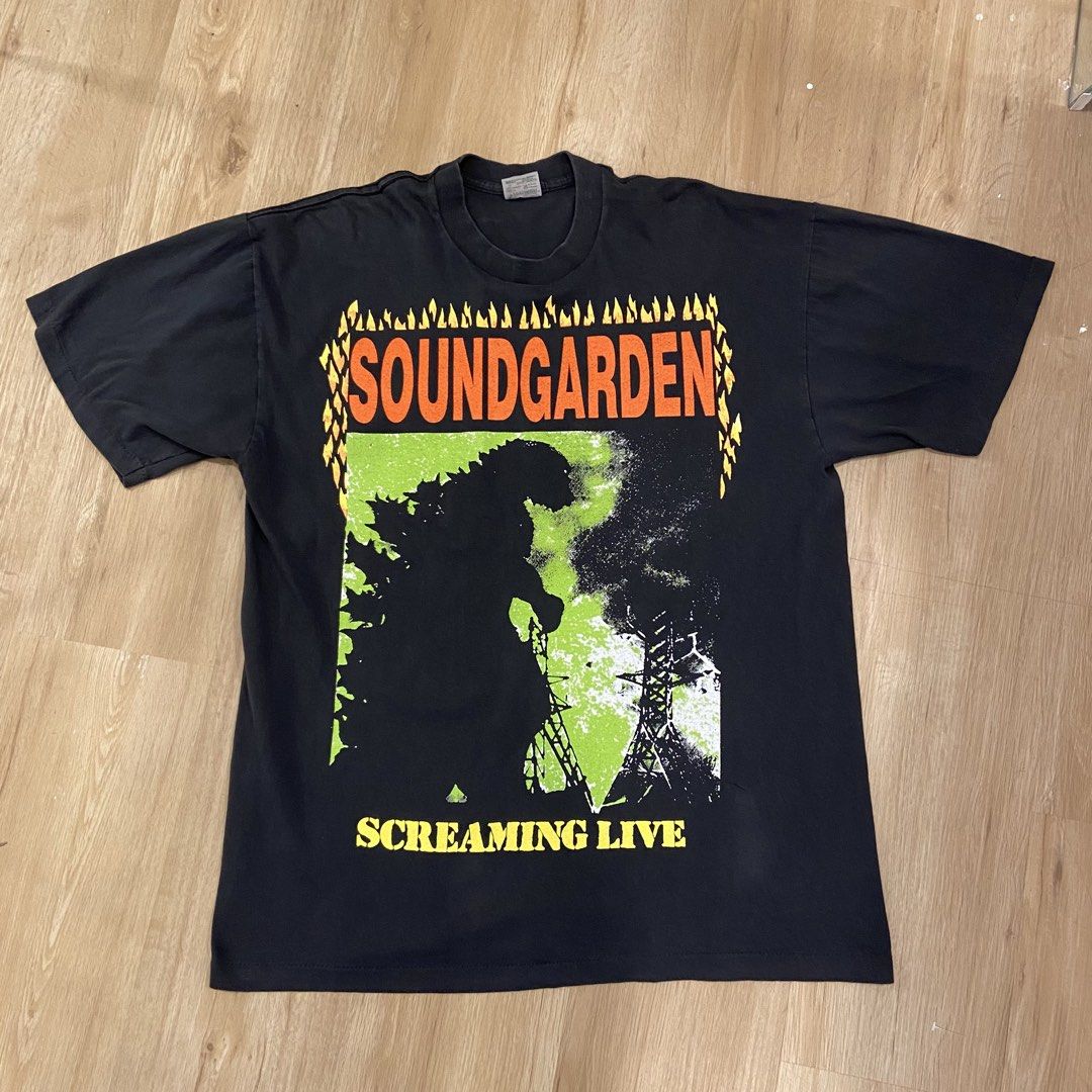 BOOTLEG SOUNDGARDEN GODZILLA, Men's Fashion, Tops & Sets, Tshirts ...