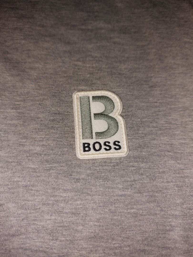 Boss Men's Temixo T-shirt, Silver, Medium (Category: Formal Shirts) located in Antipolo. Submitted by cyknap2001 (Listing ID 1469569519, Image 3). Description: Boss Men's Temixo T-shirt, Silver Size Medium on tags, actual is 21"x28" 100% Cotton for natural comfort MOP - payment first sa gcash .