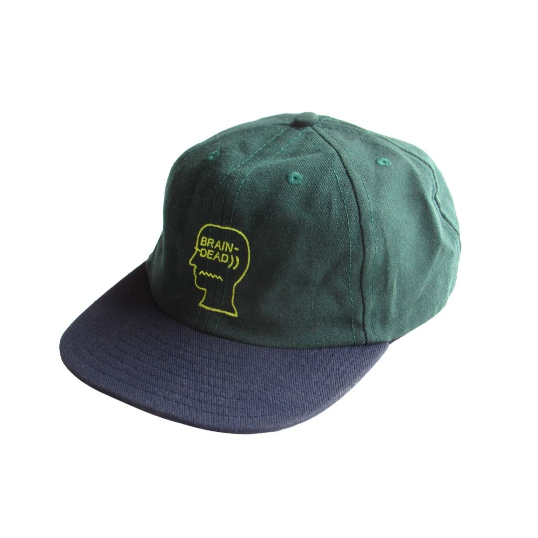 Brain Dead Two-Toned Logohead 6 Panel Cap (Category: Caps & Hats) located in Orani. Submitted by everythingrand0m (Listing ID 1469437637, Image 1). Description: Brain Dead Two-Toned Twill 5 Panel Hat MEASUREMENTS: SIZE: OSFA (One size fits all) CONDITION: Excellent Feel free to ask!.