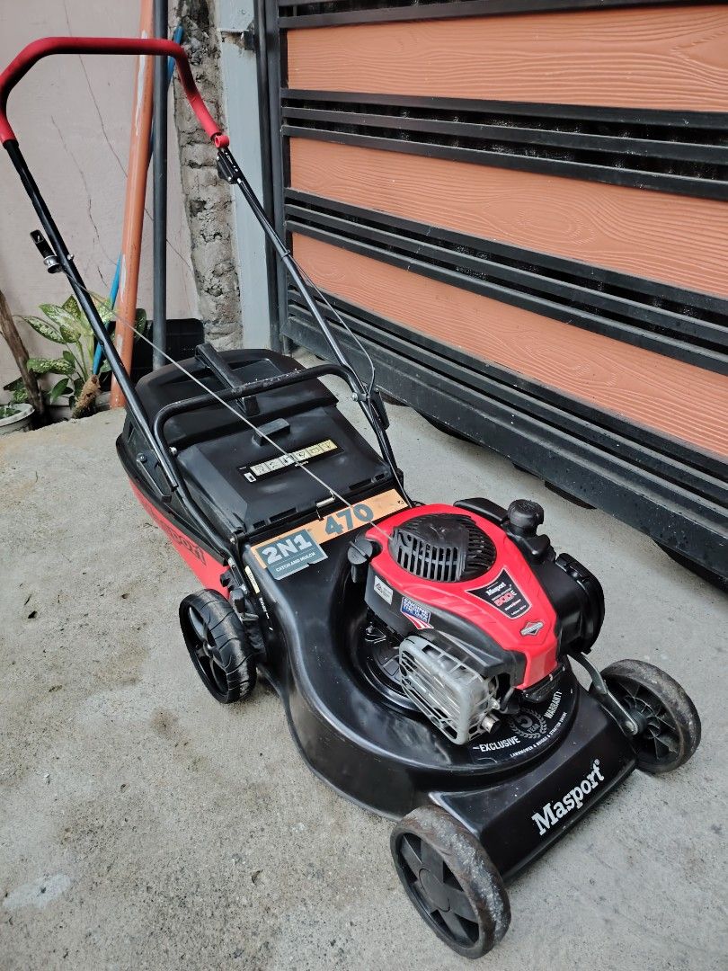 briggs and stratton lawnmower (Category: Grass Mowers & Trimmers) located in Malolos. Submitted by axe23 (Listing ID 1469553628, Image 1). Description: briggs and stratton lawnmower Gasoline 4 stroke 140cc engine with grass catcher Branded unit heavy duty Surplus tools from Australia location Malolos bulacan we ship nationwide Actual photo posted Item tested and working properly Prices posted already.