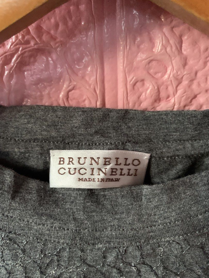 Brunello Cucinelli Monogram Shirt (Category: Luxury Apparel) located in Kabacan. Submitted by mansourrrrrr (Listing ID 1469481899, Image 3). Description: Brunello Cucinelli Size: Small-Medium Excellent Condition Issue: Neckline need lang po ng plantsa .