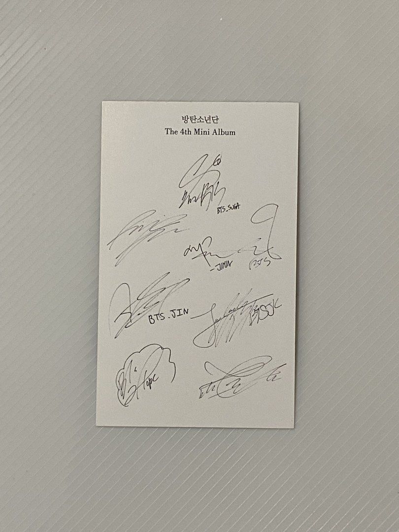 BTS HYYH Photocard (Category: K-Wave Merchandise) located in Bulacan. Submitted by tigerjk__ (Listing ID 1469489848, Image 2). Description: MOP: GCASH/MARIBANK - Can send pics & vids - Onhand; will pack once paid - Strictly no cancellation! Product color may slightly vary due to photographic lighting sources..