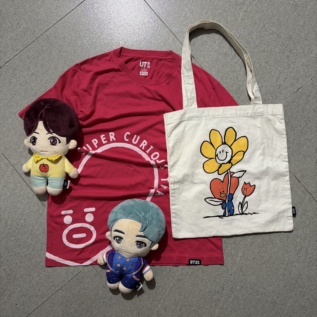 BTS Stufftoys and Merch (Category: Other Merchandise) located in Talisay. Submitted by re_sell01 (Listing ID 1469499870, Image 1). Description: AS PACK FOR ONLY 599 ALL IN EXCELLENT CONDITION PM ME!.