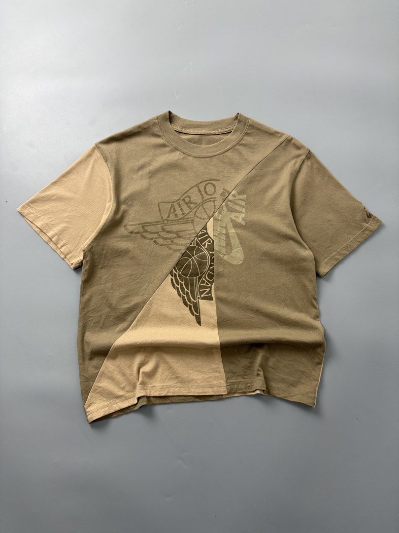Cactus jack x jordan (Category: Tshirts & Polo Shirts ) located in Pila. Submitted by villanueva80826 (Listing ID 1469527466, Image 3). Description: Cactus jack x jordan Size:small •Width:19.5 •Length:25.5 •Condition:9/10 •Color rate:9/10 Mine:580 +Shipping fee Issue:cut tags ,medyo visible yung pinag alisan nang tag Still in good condition Still wearable .
