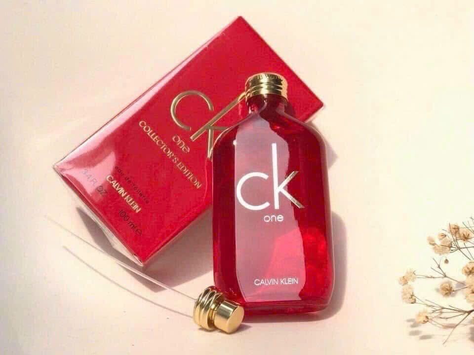 CALVIN KLEIN CK ONE COLLECTOR’S EDITION ❤️ (Category: Fragrance & Deodorants) located in Imus. Submitted by diana2999 (Listing ID 1469558274, Image 2). Description: CALVIN KLEIN CK ONE COLLECTOR’S EDITION ❤️ 100ML Eau de Toilette — ang classy ng red packaging! Perfect for personal use or pang-resell. Pre order .