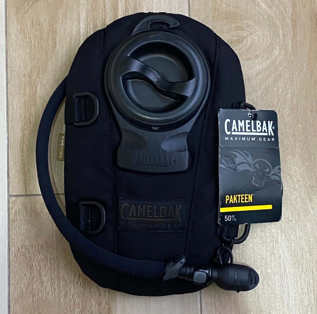 Camelbak 1.5 L Hydration Container (Category: Backpacks) located in Bulacan. Submitted by princessihye (Listing ID 1469412549, Image 2). Description: -NOT a Backpack - 1,199 pesos plus sf - no issues or flaws - Capacity: 50 oz / 1.5L - Material: Durable Cordura fabric - Features: Large central fill port with twist cap, drinking tube with attached bite valve - Condition: Brand new with tag still attached to the strap - MOP: Gcash, bank transfer, n