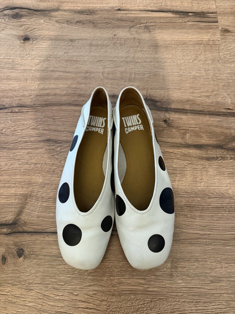 Camper Flats (Category: Flats & Sandals) located in Marikina City. Submitted by hazeljaner (Listing ID 1469494639, Image 1). Description: Authentic Camper Polka Flats Size 37 Used less than 5x Bought for 145 euro Lowballers won’t be entertained..