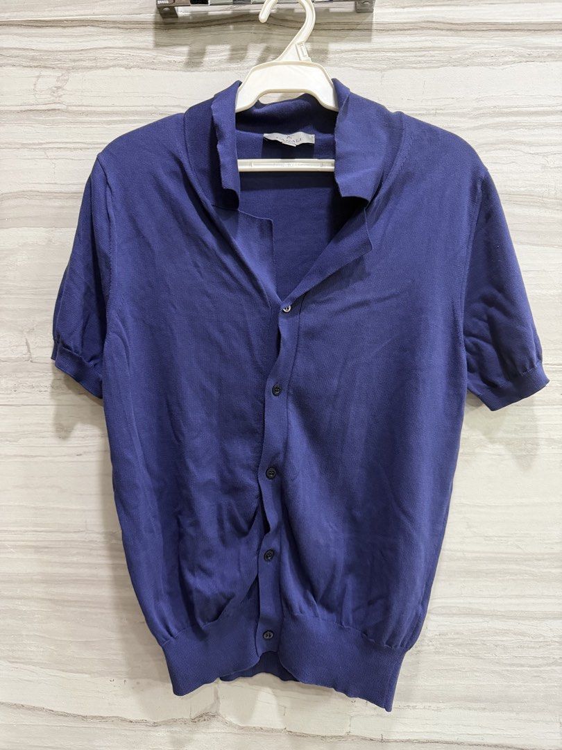 Canali Polo Shirt (Category: Luxury Apparel) located in Quezon City. Submitted by steph_hgo (Listing ID 1469398302, Image 1). Description: Brand new Unused Canali V neck tshirt Srp: 11,000 .