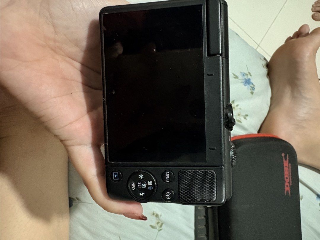 Canon EOS M100 with 18-150mm Lens (Category: Cameras) located in Cagayan de Oro. Submitted by wisebird.71bf78 (Listing ID 1469402405, Image 2). Description: - Canon EOS M100 mirrorless camera body (Black colorway) - Paired with versatile EF-M 18-150mm f/3.5-6.3 IS STM lens - Flip-up touchscreen for easy selfies and vlogging - Compact interchangeable lens design - Compatible with standard Canon EF-M mount lenses - Equipped with a standard hot shoe