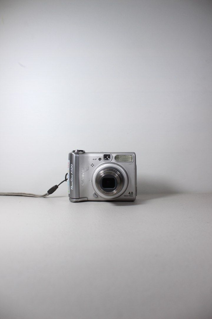 Canon PowerShot A520 4.0 MP Digital Camera (Category: Cameras) located in Tarlac. Submitted by thecouclub (Listing ID 1469495672, Image 3). Description: Canon PowerShot A520 4.0 MP Digital Camera ♡ ̆̈ CCD sensor ♡ ̆̈ built-in flash working ♡ ̆̈ movie mode (VGA) ♡ ̆̈ digital image stabilization ♡ ̆̈ scene modes ♡ ̆̈ red-eye reduction ♡ ̆̈ 4x optical zoom ♡ ̆̈ 4x digital zoom ♡ ̆̈ optical viewfinder ♡ ̆̈ 1.8” LCD display ♡ ̆̈ all buttons working ♡ 