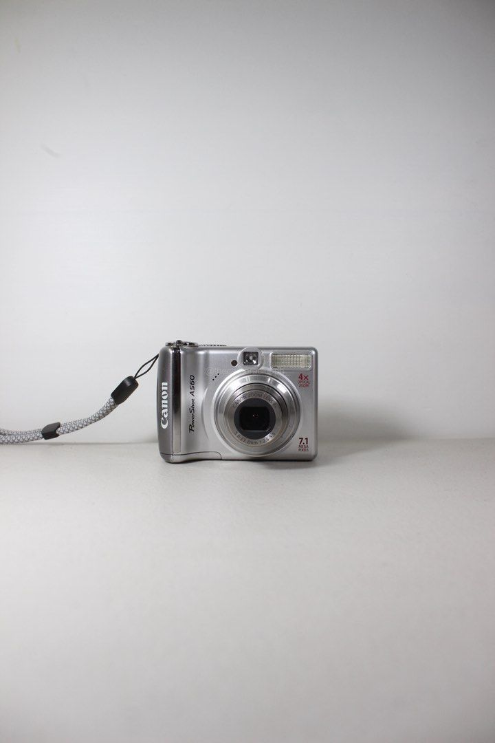 Canon PowerShot A560 7.1 MP Digital Camera (Category: Cameras) located in Tarlac. Submitted by thecouclub (Listing ID 1469497210, Image 3). Description: Canon PowerShot A560 7.1 MP Digital Camera ♡ ̆̈ CCD sensor ♡ ̆̈ built-in flash working ♡ ̆̈ movie mode (VGA) ♡ ̆̈ face detection ♡ ̆̈ red-eye reduction ♡ ̆̈ scene modes ♡ ̆̈ my colors ♡ ̆̈ 4x optical zoom ♡ ̆̈ 4x digital zoom ♡ ̆̈ date stamp ♡ ̆̈ optical viewfinder ♡ ̆̈ 2.5” LCD display ♡ ̆̈ all 
