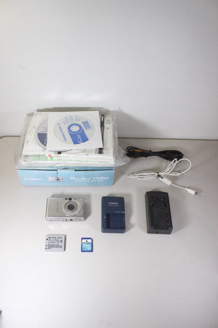 Canon PowerShot SD300 4.0 MP Digital Camera Boxed Unit (Category: Cameras) located in Tarlac. Submitted by thecouclub (Listing ID 1469495078, Image 2). Description: Canon PowerShot SD300 4.0 MP Digital Camera Boxed Unit ♡ ̆̈ CCD sensor ♡ ̆̈ built-in flash working ♡ ̆̈ movie mode with sound ♡ ̆̈ scene modes ♡ ̆̈ effects ♡ ̆̈ 3x optical zoom ♡ ̆̈ digital zoom ♡ ̆̈ date stamp ♡ ̆̈ 2.0” LCD display ♡ ̆̈ all buttons working ♡ ̆̈ clean canon lens ♡ ̆̈ 