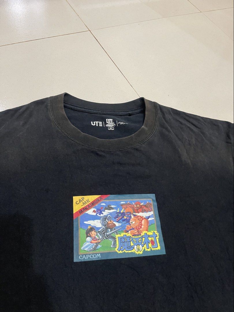 Capcom street fighter (Category: Formal Shirts) located in San Jacinto. Submitted by clothcartelph (Listing ID 1469420948, Image 2). Description: Size: XL Dimes: 23/29 Width: 23 Length: 29 Issue: light fading Color rate: .