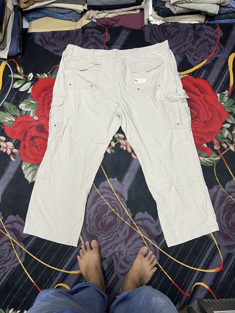 Mobil Capris cargo pants saiz 46, Men's Fashion, Bottoms, Trousers on Carousell