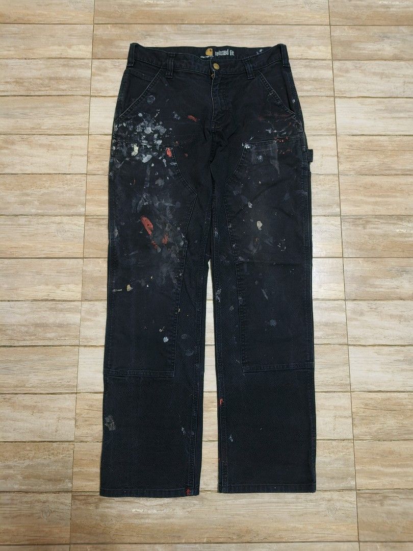 Carhartt double knee pants (Category: Jeans) located in Siniloan. Submitted by talktotheroses (Listing ID 1469425474, Image 1). Description: .
