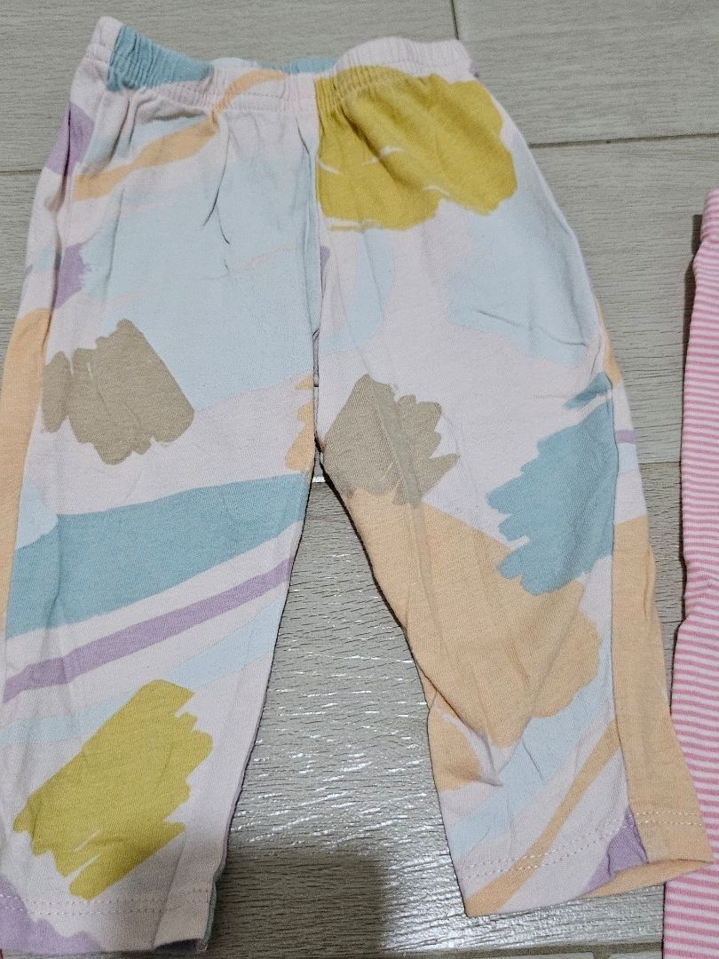 Carter's Baby Pants 9m Multicolored Abstract Print (Category: Babies & Kids Fashion) located in Manila. Submitted by momshiedells (Listing ID 1469511249, Image 1). Description: Carter’s Baby Girl Pastel Floral Leggings – 9M 🌼 Cute Carter’s baby girl leggings featuring a lovely pastel abstract-floral print in soft shades of yellow, blue, lavender, and beige. Easy to pair with plain bodysuits, shirts, and sweaters for a sweet everyday outfit. 💕 P