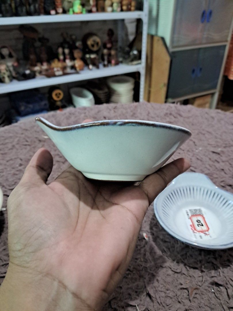 Ceramic dish (Category: Other Kitchenware & Tableware) located in Cavite. Submitted by secretjapansurplus (Listing ID 1469465321, Image 2). Description: 20 each 2 pcs availble with natural crazing unused no box.