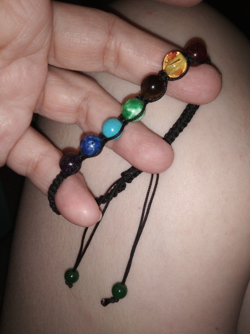 Chakra stone bracelet (Category: Bracelets) located in Quezon City. Submitted by eidorableshop (Listing ID 1469505438, Image 1). Description: .