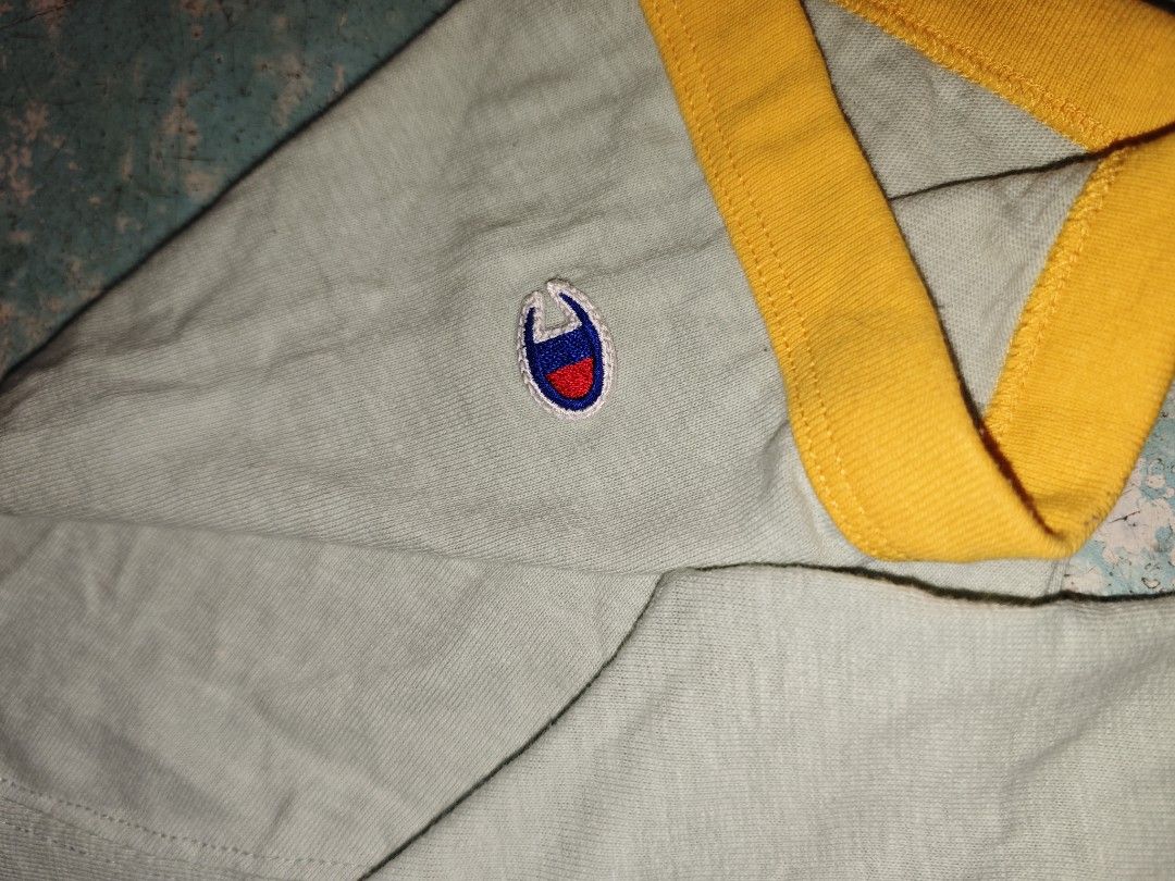 Champion tees (Category: Tshirts & Polo Shirts ) located in Calauag. Submitted by cou1_h (Listing ID 1469418682, Image 3). Description: 22x27 Need wash 10/10 color rate.